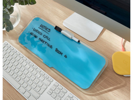 LEITZ Bloc-notes en verre Cosy pour le bureau, bleu