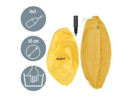 LEITZ Ballon d'assise Ergo Cosy, diamètre: 650 mm, jaune