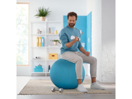 LEITZ Ballon d'assise Ergo Cosy, diamètre: 650 mm, bleu