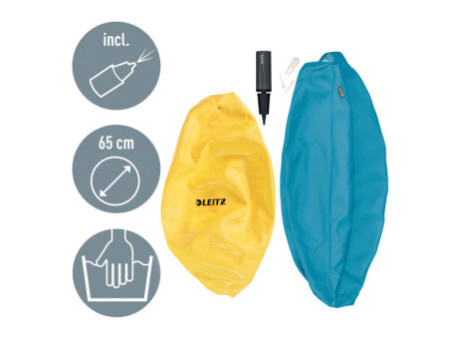 LEITZ Ballon d'assise Ergo Cosy, diamètre: 650 mm, bleu