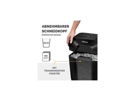 Fellowes Destructeur de documents Powershred LX25, blanc