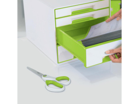 LEITZ ciseaux WOW Titan, longueur: 205 mm (8'), vert métal