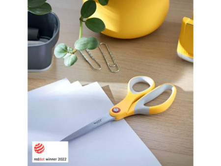 LEITZ Ciseaux Cosy Titan, pointu, longueur: 205 mm, jaune