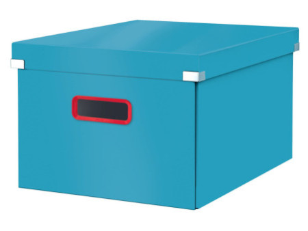 LEITZ Boîte de rangement Click & Store Cosy M, bleu