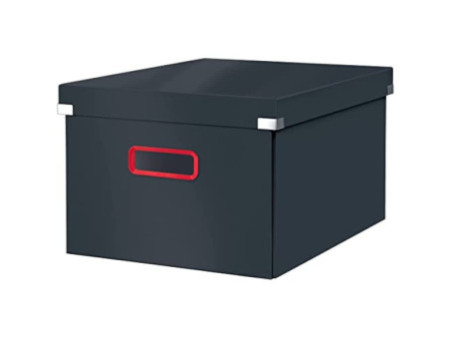 LEITZ Boîte de rangement Click & Store Cosy M, gris