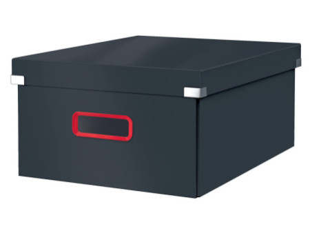 LEITZ Boîte de rangement Click & Store Cosy L, gris