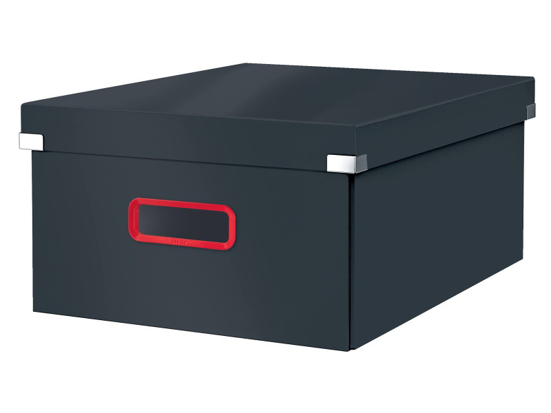 LEITZ Boîte de rangement Click & Store Cosy L, gris