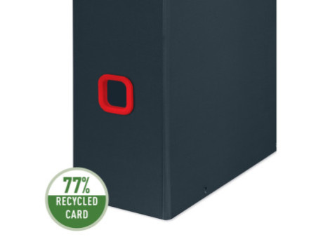 LEITZ Porte-revues Click & Store Cosy, A4, carton, gris