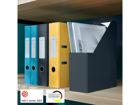 LEITZ Porte-revues Click & Store Cosy, A4, carton, gris