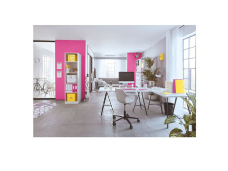 LEITZ Pot à crayons Sound WOW Duo Colour, jaune