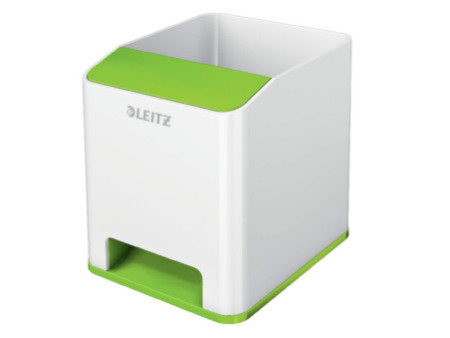 LEITZ Pot à crayons Sound WOW Duo Colour, vert