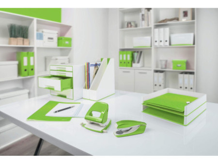 LEITZ Pot à crayons Sound WOW Duo Colour, vert