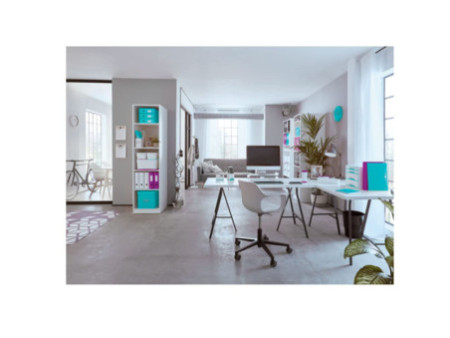 LEITZ Pot à crayons Sound WOW Duo Colour, violet