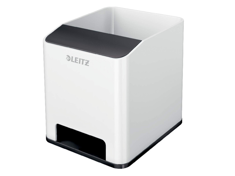 LEITZ Pot à crayons Sound WOW Duo Colour, noir