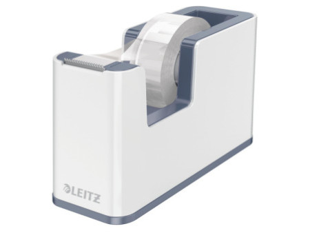 LEITZ Dévidoir de table WOW Duo Colour, équipé, blanc