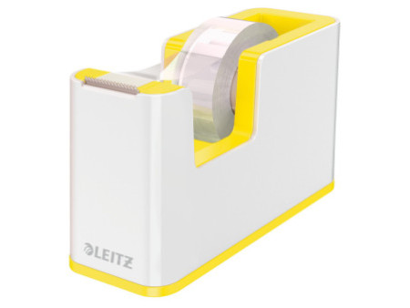 LEITZ Dévidoir de table WOW Duo Colour, équipé, jaune