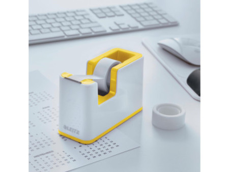 LEITZ Dévidoir de table WOW Duo Colour, équipé, jaune