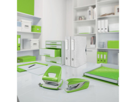 LEITZ Dévidoir de table WOW Duo Colour, équipé, vert