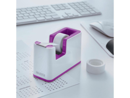 LEITZ Dévidoir de table WOW Duo Colour, équipé, violet