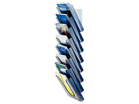 LEITZ porte brochures, en polystyrène, A4, transparent