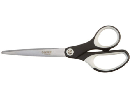LEITZ Ciseaux Titan, pointu, longueur: 180 mm, noir