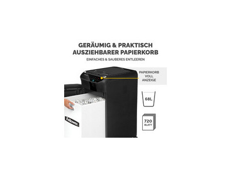 Fellowes Destructeur de documents AutoMax 450C, 4 x 38 mm