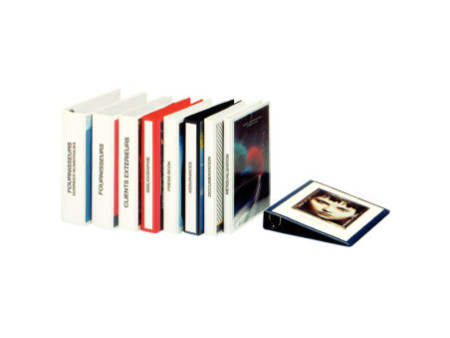 Esselte Classeur personnalisable Essentials, A4, blanc