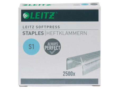 LEITZ Agrafes Softpress, galvanisé