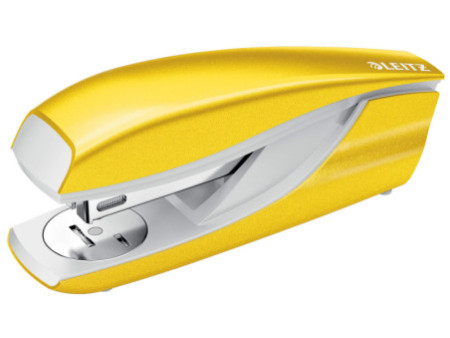 LEITZ Agrafeuse Nexxt WOW 5502, dans un carton, jaune