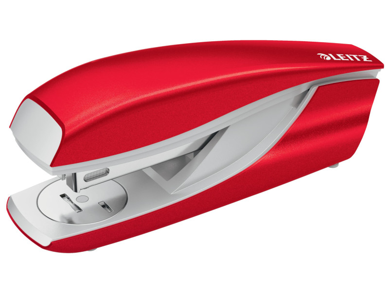 LEITZ Agrafeuse Nexxt WOW 5502, dans un carton, rouge