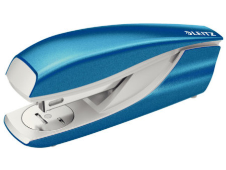 LEITZ Agrafeuse Nexxt WOW 5502, dans un carton, bleu