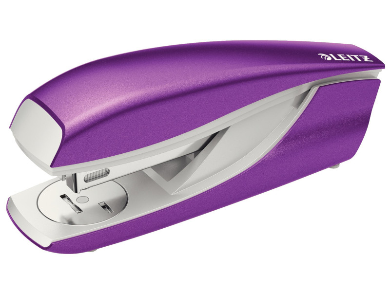 LEITZ Agrafeuse Nexxt WOW 5502, dans un carton, violet