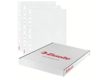 Esselte Pochettes perforées Standard Plus, A4, PP, 0,09 mm