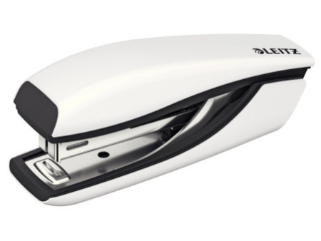 LEITZ Agrafeuse Mini Nexxt WOW 5528, en boîte, blanc perle