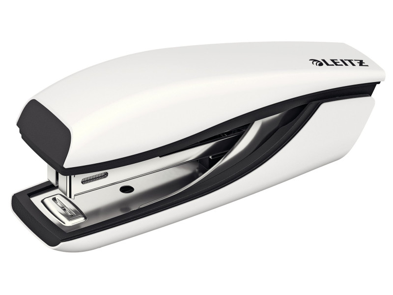 LEITZ Agrafeuse Mini Nexxt WOW 5528, en boîte, blanc perle