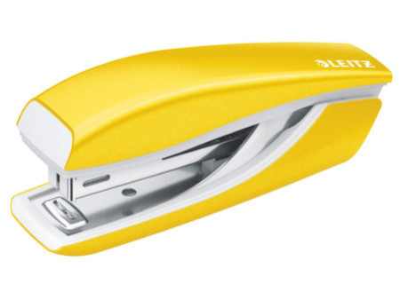 LEITZ Agrafeuse Mini Nexxt WOW 5528, en boîte, jaune