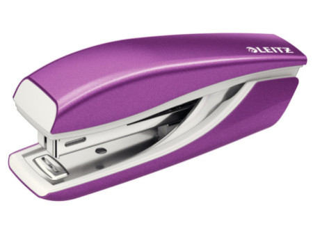 LEITZ Agrafeuse Mini Nexxt WOW 5528, en boîte, violet métal