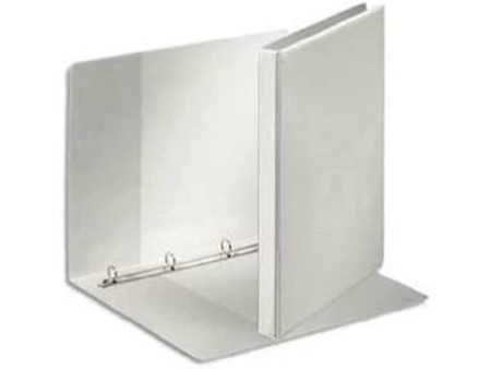 Esselte Classeur à anneaux personnalisable, A4+, blanc