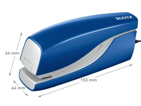 LEITZ Agrafeuse électrique Nexxt, bleu