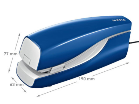 LEITZ Grande Agrafeuse électrique Nexxt, bleu