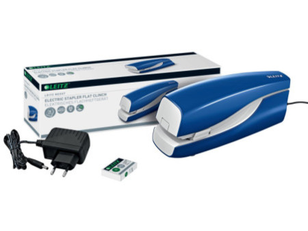 LEITZ Grande Agrafeuse électrique Nexxt, bleu
