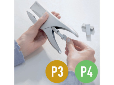 LEITZ Pince agrafeuse 5549, capacité: 40 feuilles,argent mat