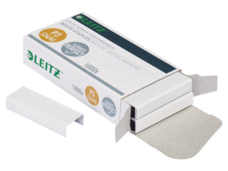 LEITZ Agrafes 24/ 6 Power Performance P3, blanc