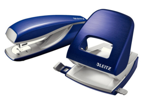 LEITZ agrafeuse Style Nexxt 5562, bleu titan