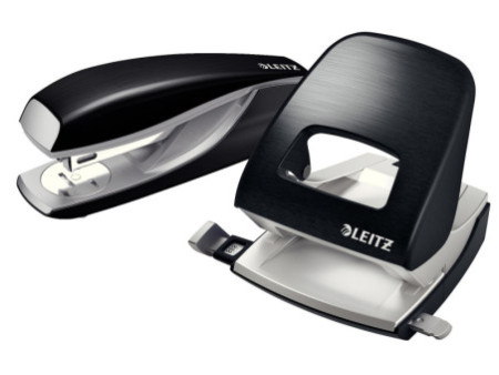 LEITZ Agrafeuse Style Nexxt 5562, noir satin