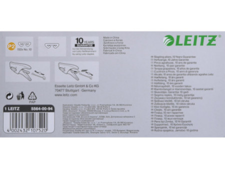 LEITZ pince agrafeuse Style,capacité d'agrafage: 15 feuilles