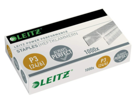 LEITZ Agrafes 24/6, galvanisé