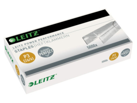 LEITZ Agrafes P3 26/6, zingué