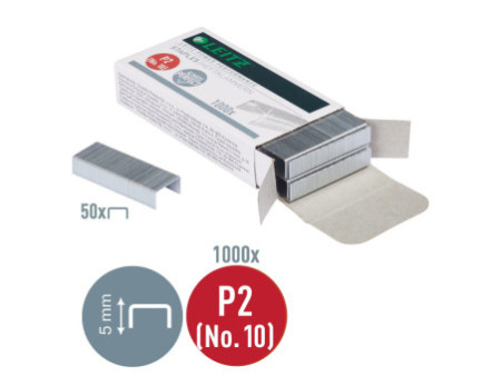 LEITZ Agrafes nr. 10, galvanisé
