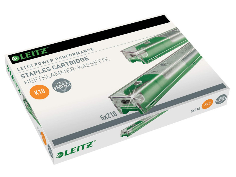 LEITZ Cartouche d'agrafes K10 pour agrafeuse gros travaux